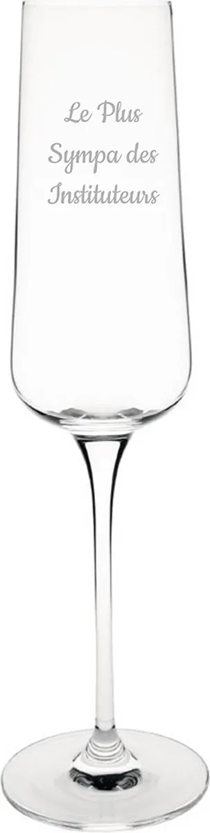 Olympia Champagneglas Le Plus Sympa des Instituteurs 27cl