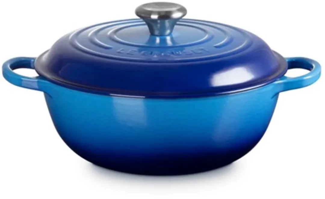 Le Creuset Signature Braadpan Azure Ø26cm