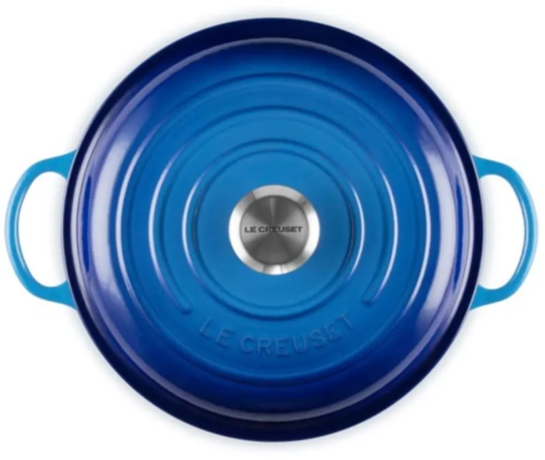 Le Creuset Signature Braadpan Azure Ø26cm