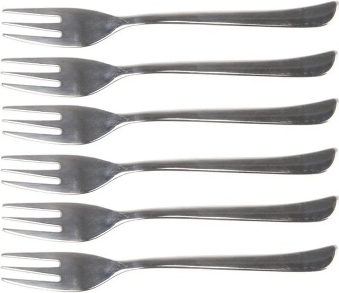 Cosy&Trendy Taartvorkjes RVS 15cm - 6 Stuks - afbeelding 6 van 6