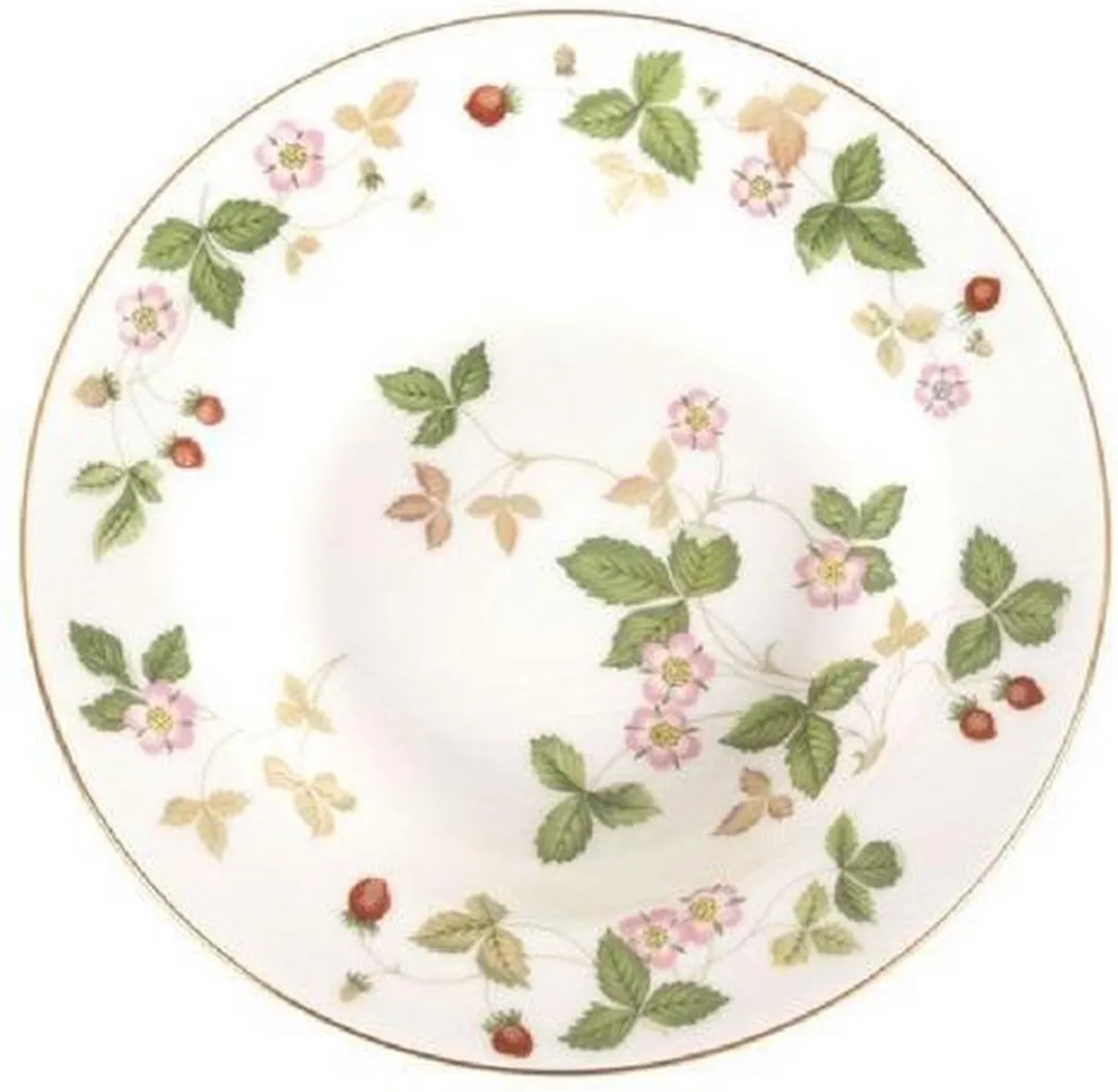 Wedgwood Wild Strawberry Diep Bord 20cm