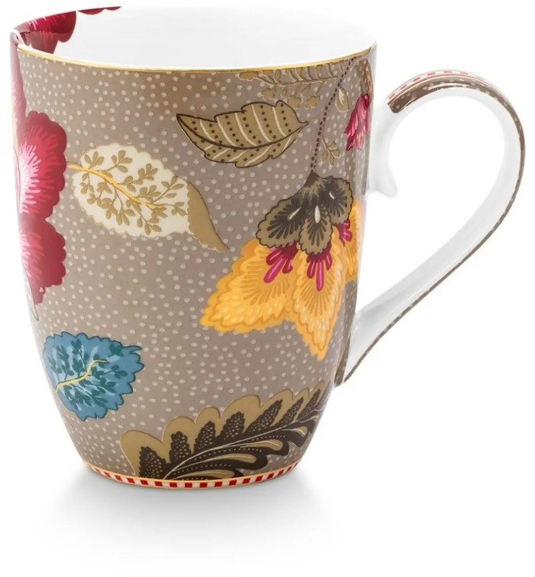Pip Studio Ontbijtset Blooming Tales Fantasy - 3-delig - Porselein
