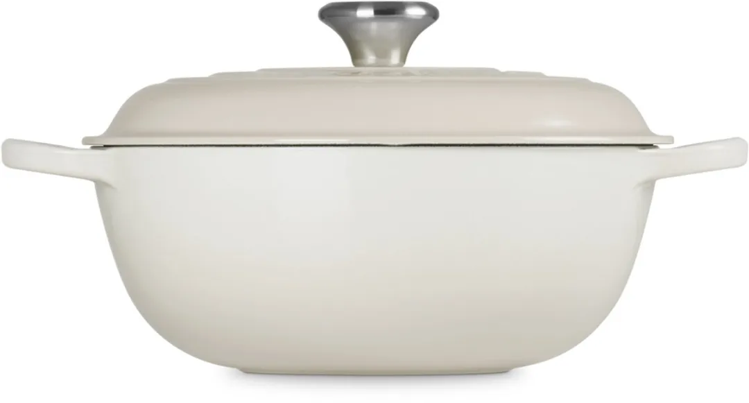 Le Creuset Gietijzeren Braadpan Meringue 22cm