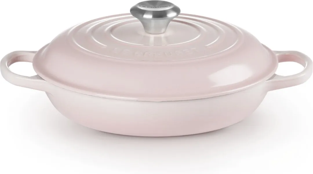 Le Creuset Braadpan Signature Campagnard Roze Ø26cm