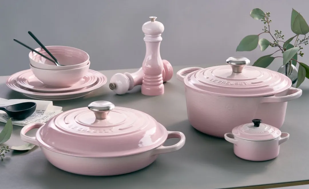 Le Creuset Braadpan Signature Campagnard Roze Ø26cm - afbeelding 6 van 6