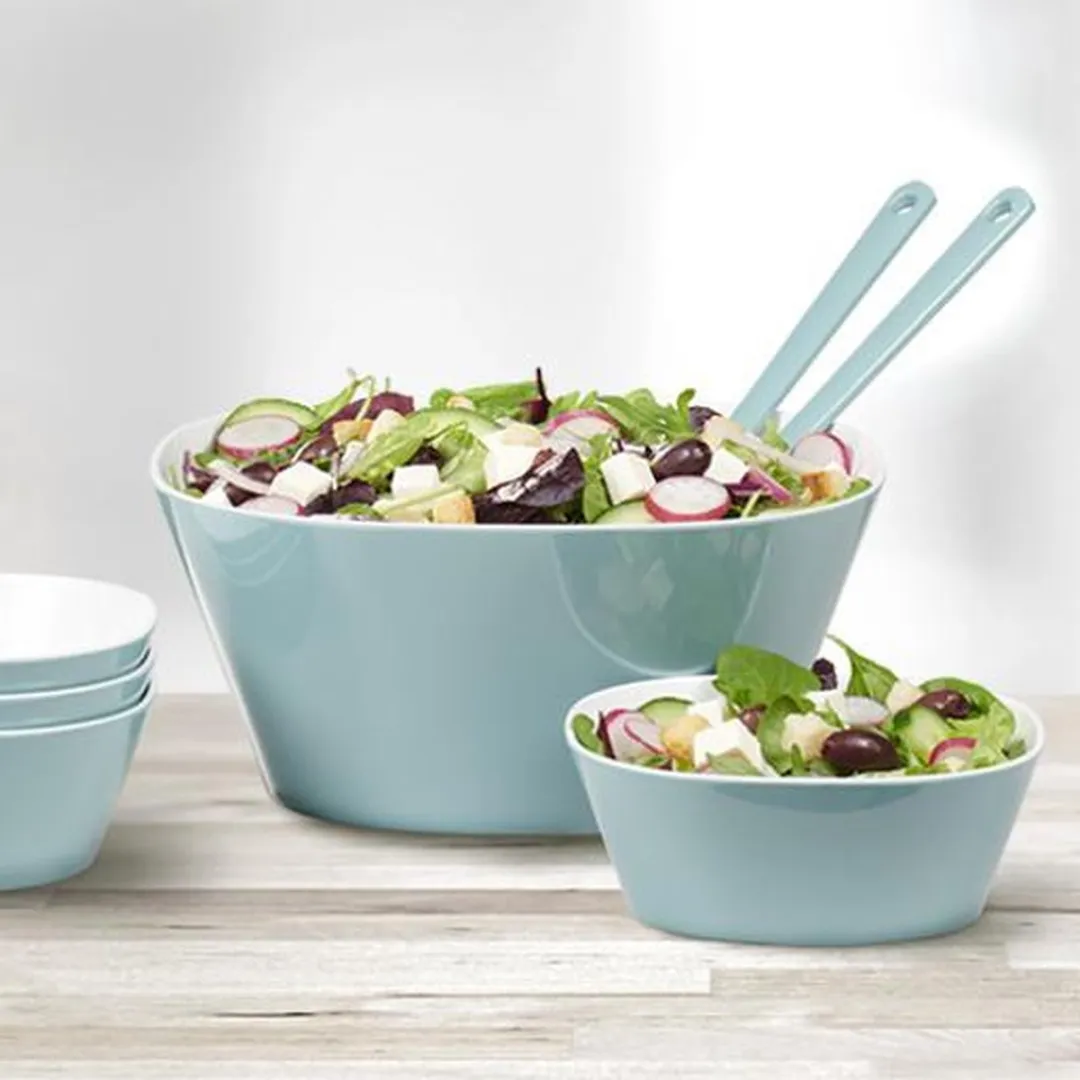 Mepal Conix Salade Set 6-delig - 25cm - Wit