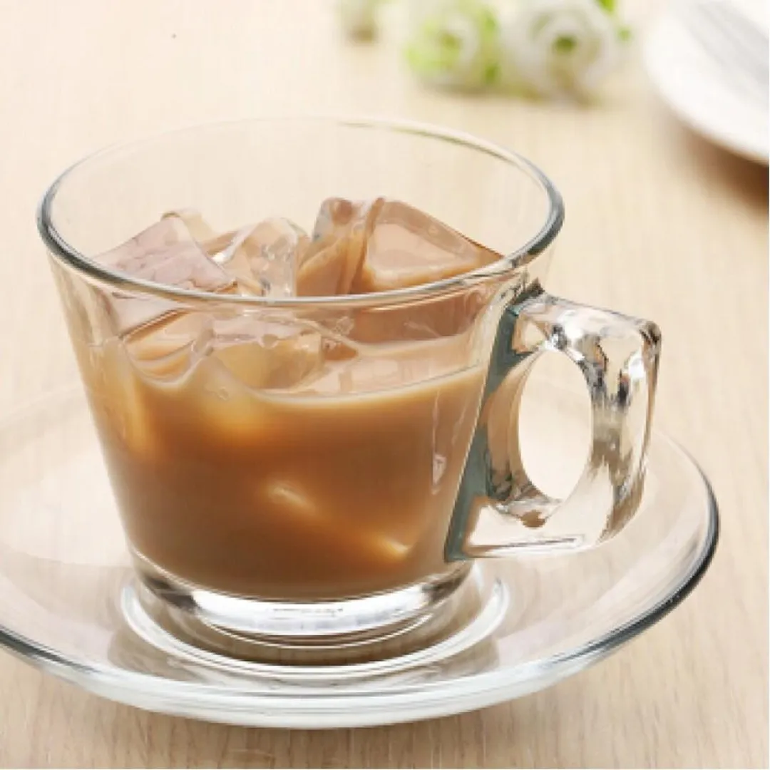 Pasabahce Barista Espresso Kopjes & Schoteltjes Set - 6 Stuks