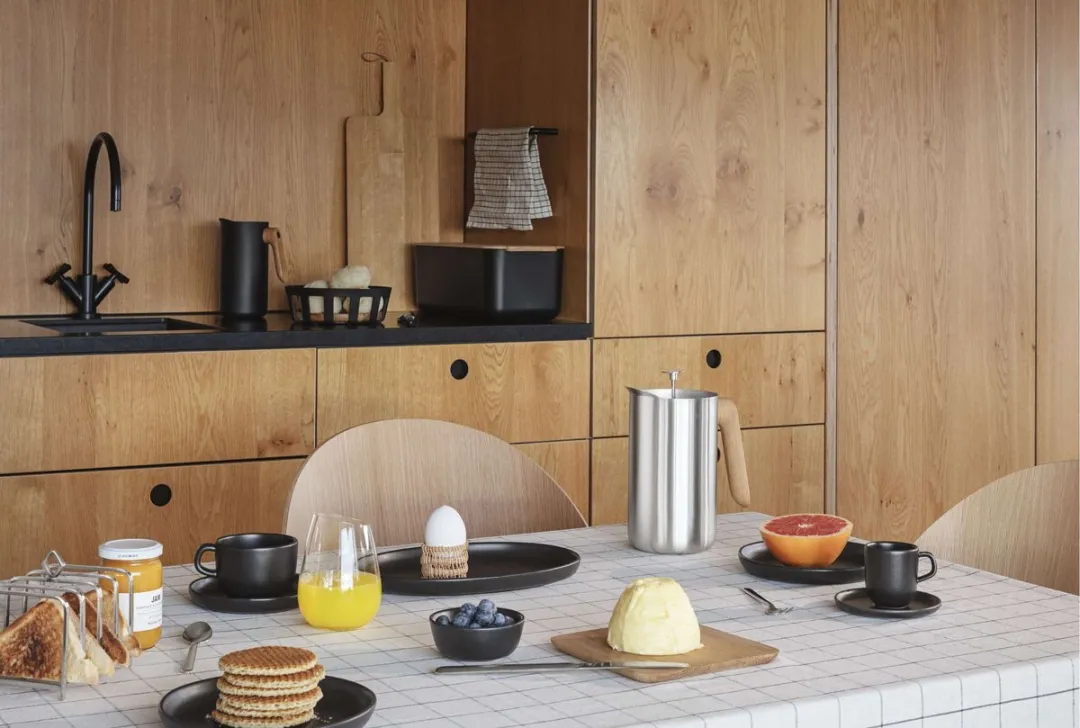 Eva Solo Nordic Kitchen Bord 26cm Keramiek - Zwart