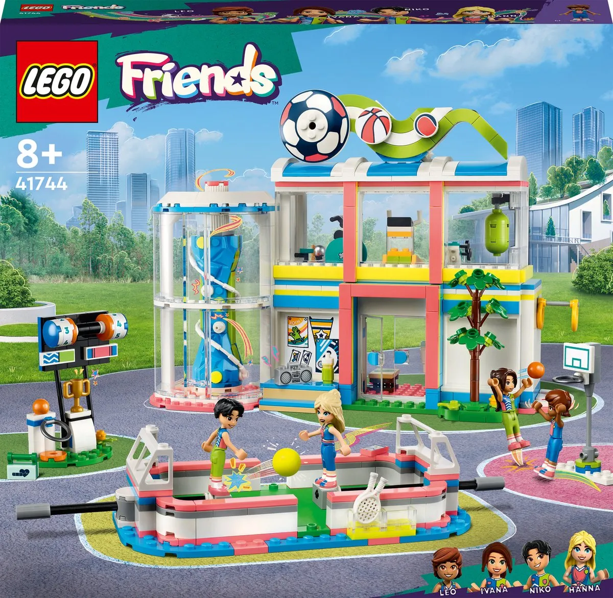 LEGO Friends Sportcentrum 41744 - 832 Stukken - Meerkleurig