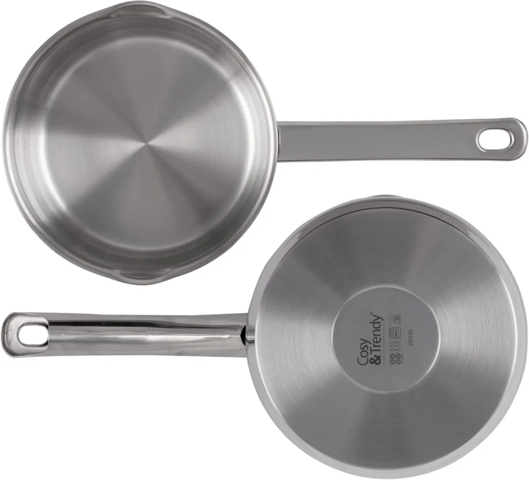 Cosy&Trendy Daily Steelpan Ø16cm - Inductie - Grau