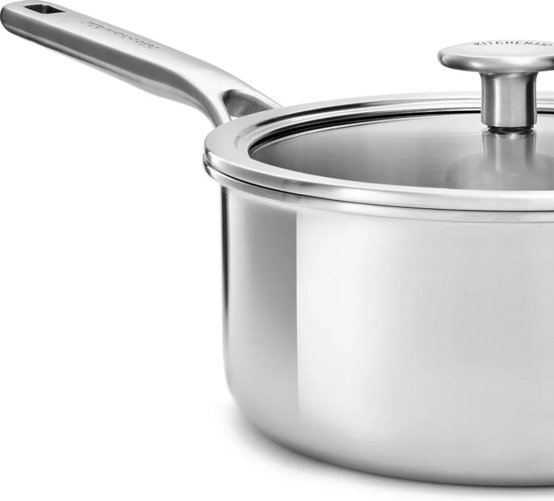 KitchenAid Multi-Ply Hapjespan 24cm - 3,1L - Zilver