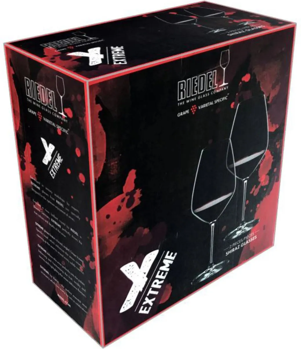 Riedel Extreme Shiraz Rode Wijnglazen - 2 Stuks