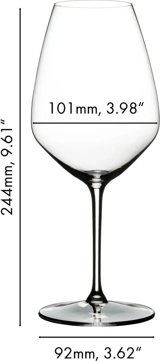 Riedel Extreme Shiraz Rode Wijnglazen - 2 Stuks
