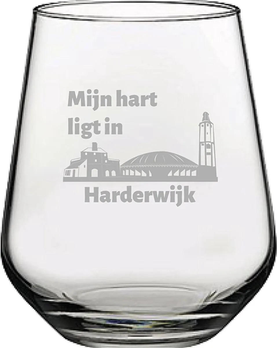 Pasabahce Gegraveerd Drinkglas Harderwijk 42,5cl