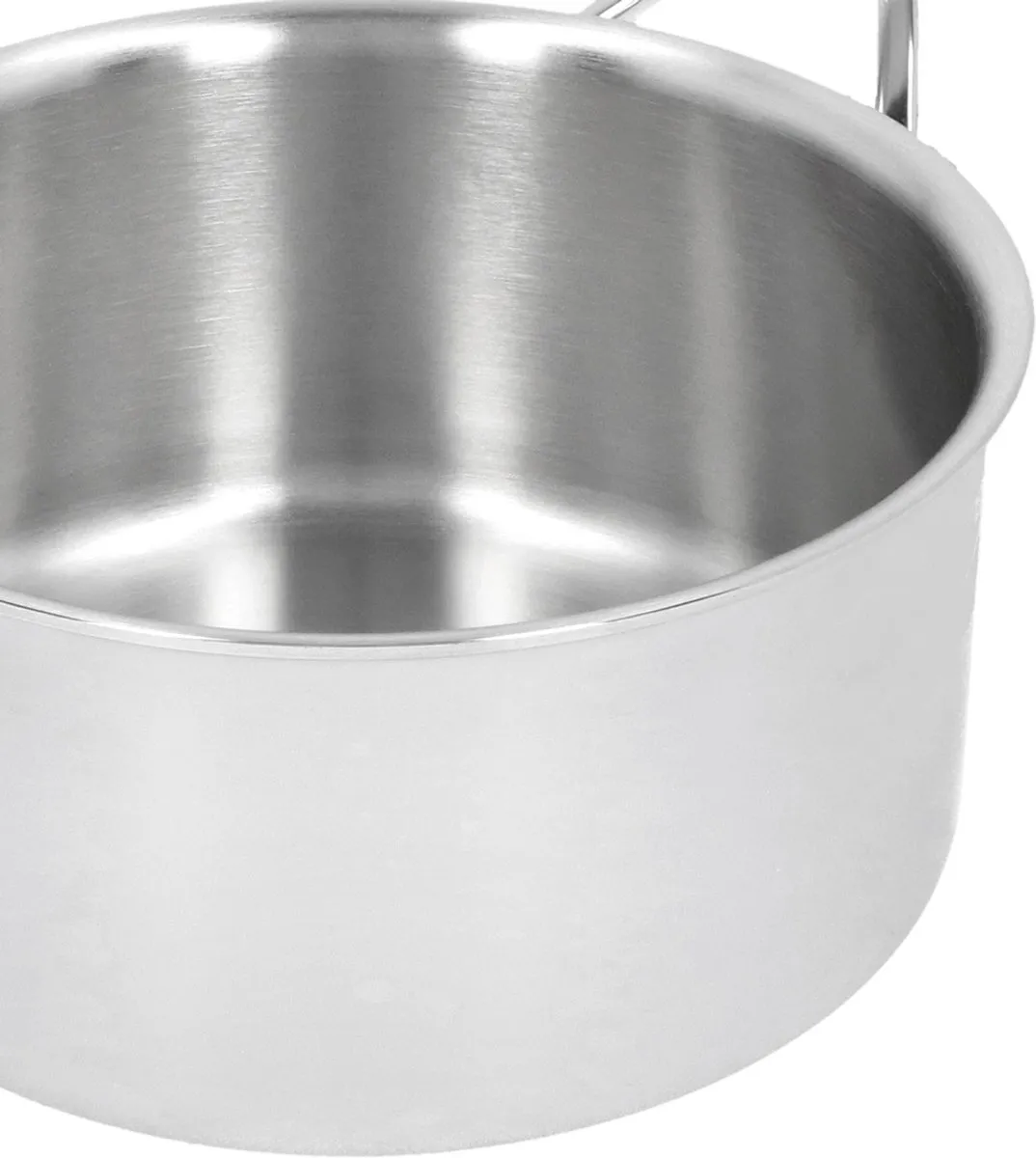 Demeyere 5-Plus RVS Steelpan 22cm - 3,8L - Zilver