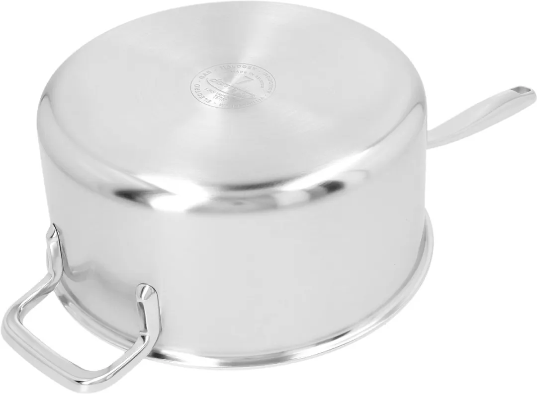 Demeyere 5-Plus RVS Steelpan 22cm - 3,8L - Zilver