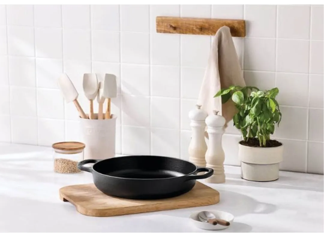 Le Creuset Gietijzeren Pan 28cm - 3,2L - Matzwart