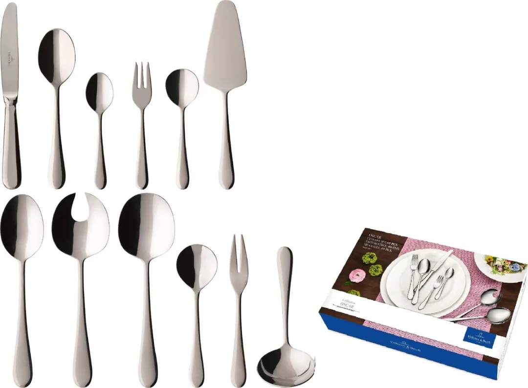 Villeroy & Boch Oscar Bestekset 68-delig - RVS - afbeelding 6 van 6