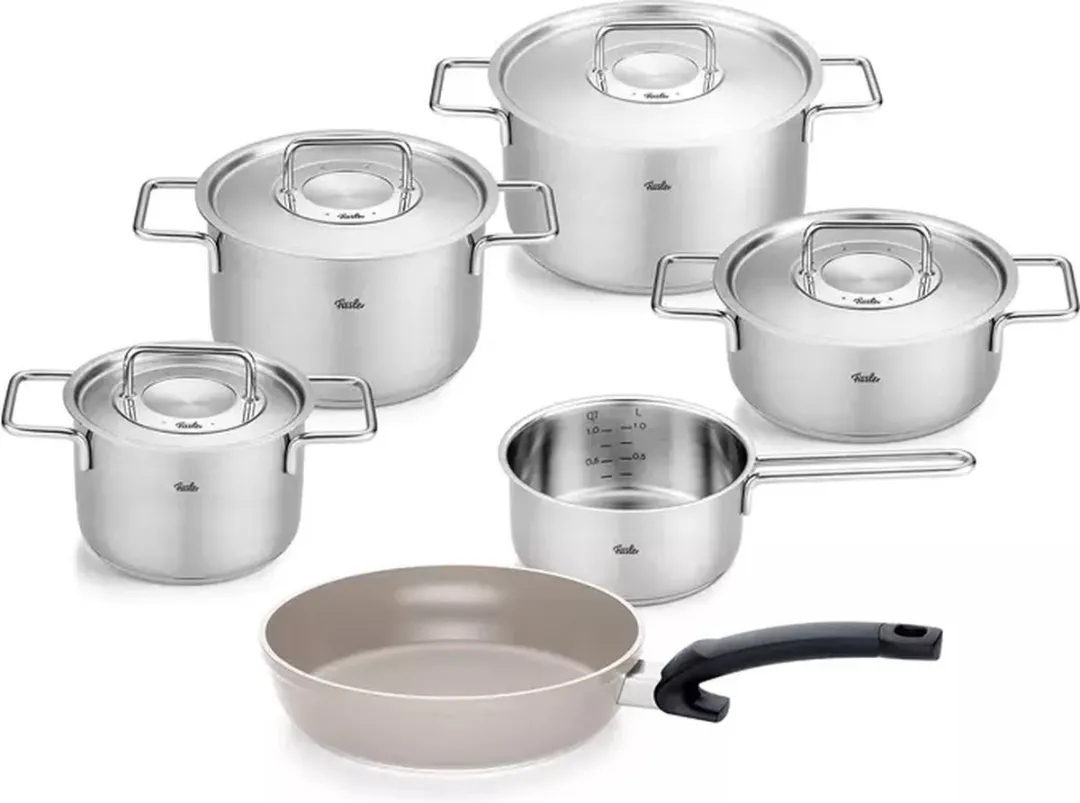 Fissler Pure Collection Pannenset 6-delig