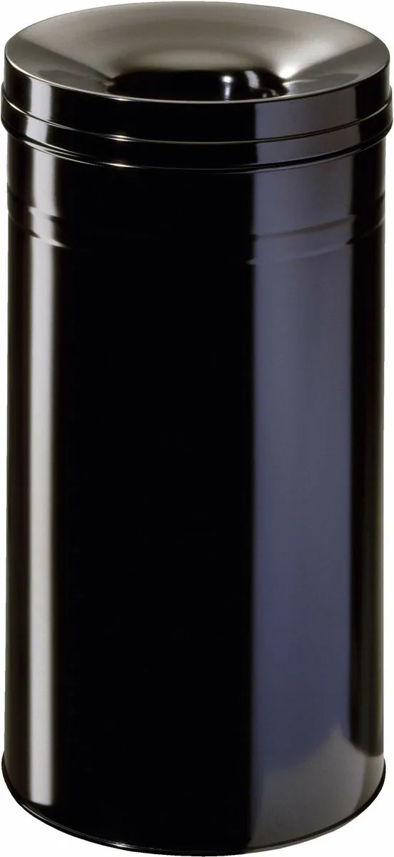 Durable Safe+ Vuilnisbak 60L - Brandveilig - Zwart