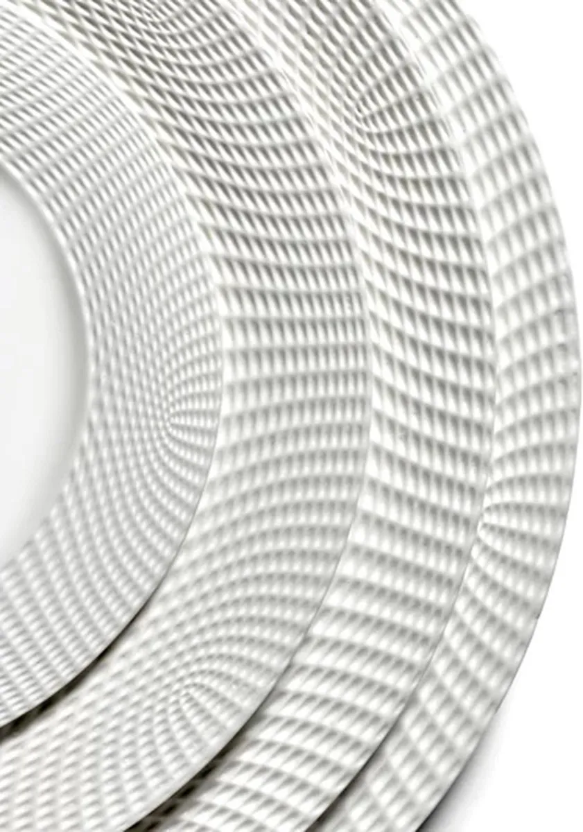 Serax Ann Van Hoey Nido Plat Bord 18cm - Bone China Wit
