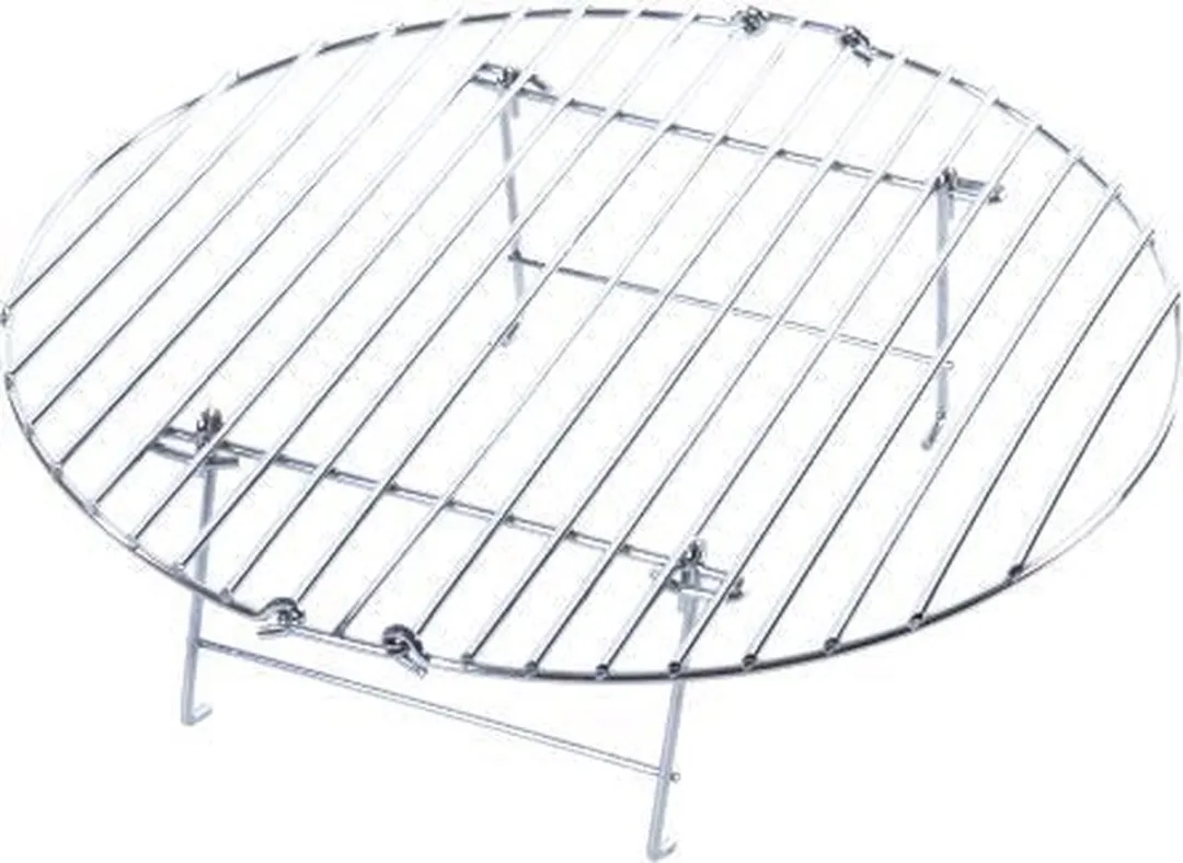 Big Green Egg Inklapbare Grillverhoger 38cm - Metallic