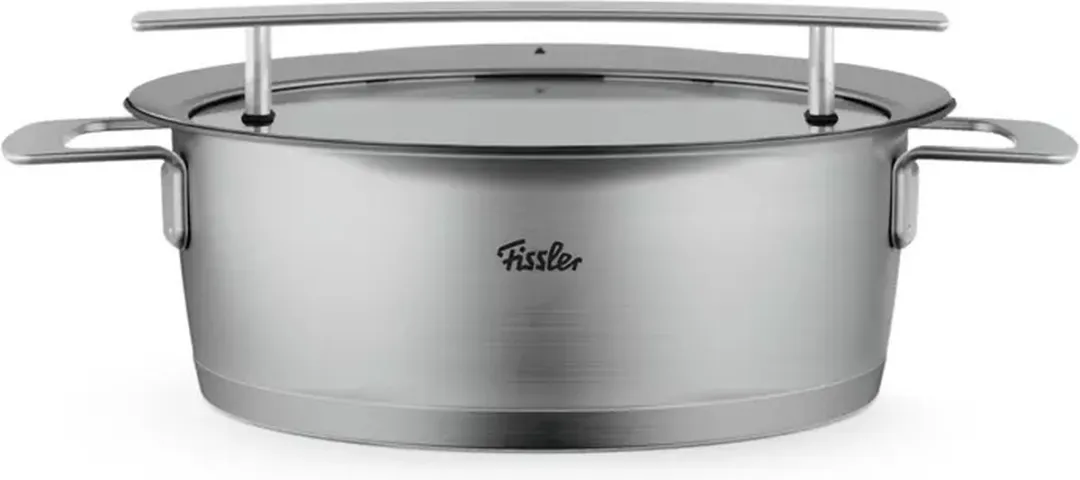 Fissler Phi Collection Lage Kookpot Ø24cm - 3,9L - Zilver
