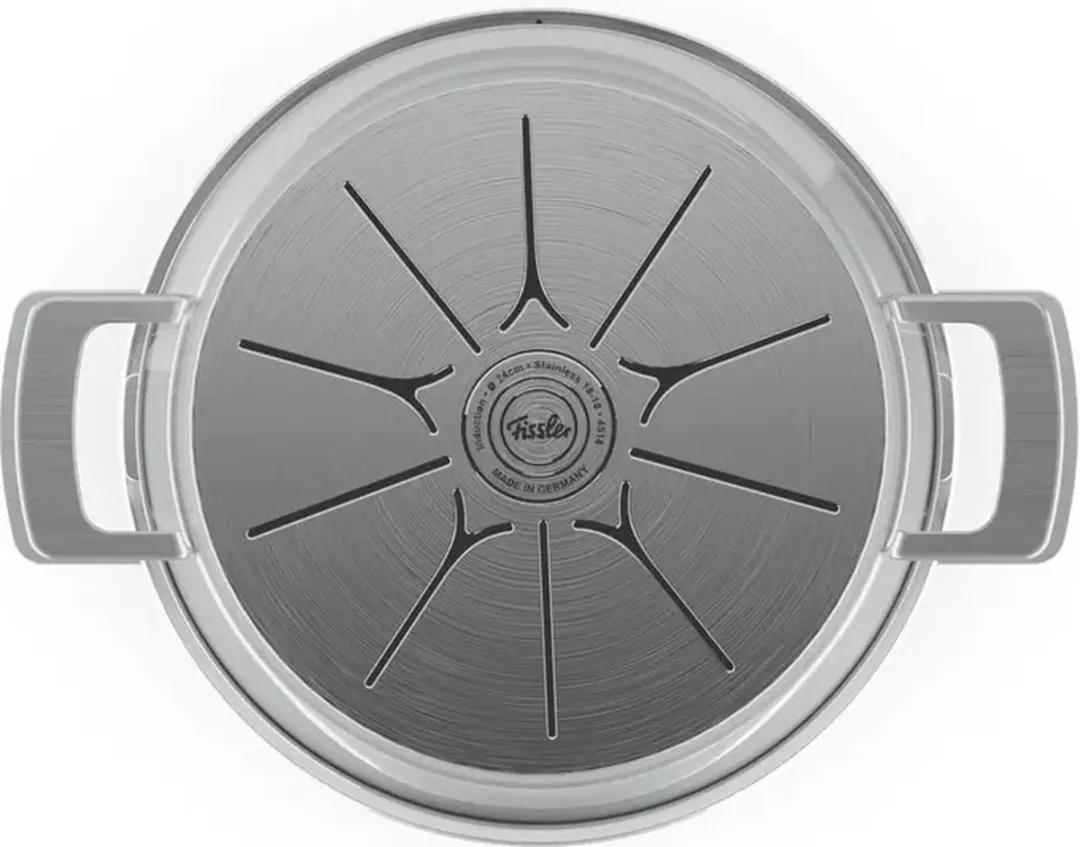 Fissler Phi Collection Lage Kookpot Ø24cm - 3,9L - Zilver
