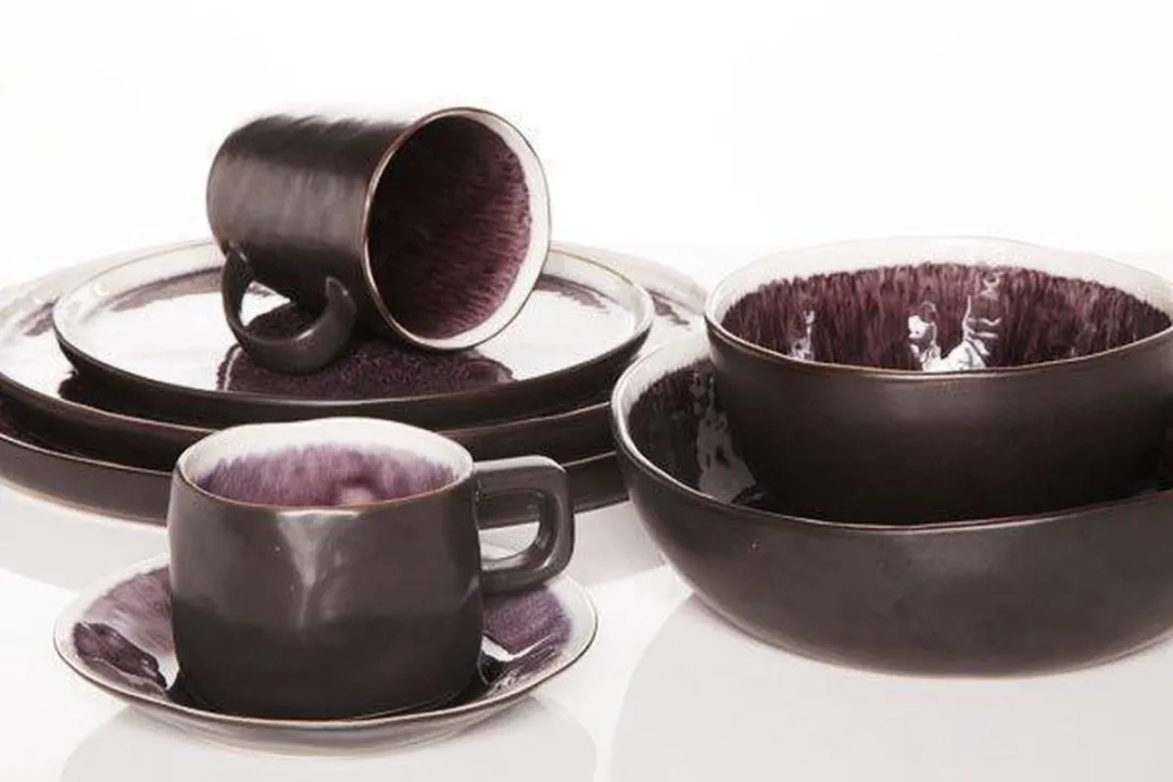 Cosy&Trendy Laguna Viola Rond Bord 15cm - 6 Stuks