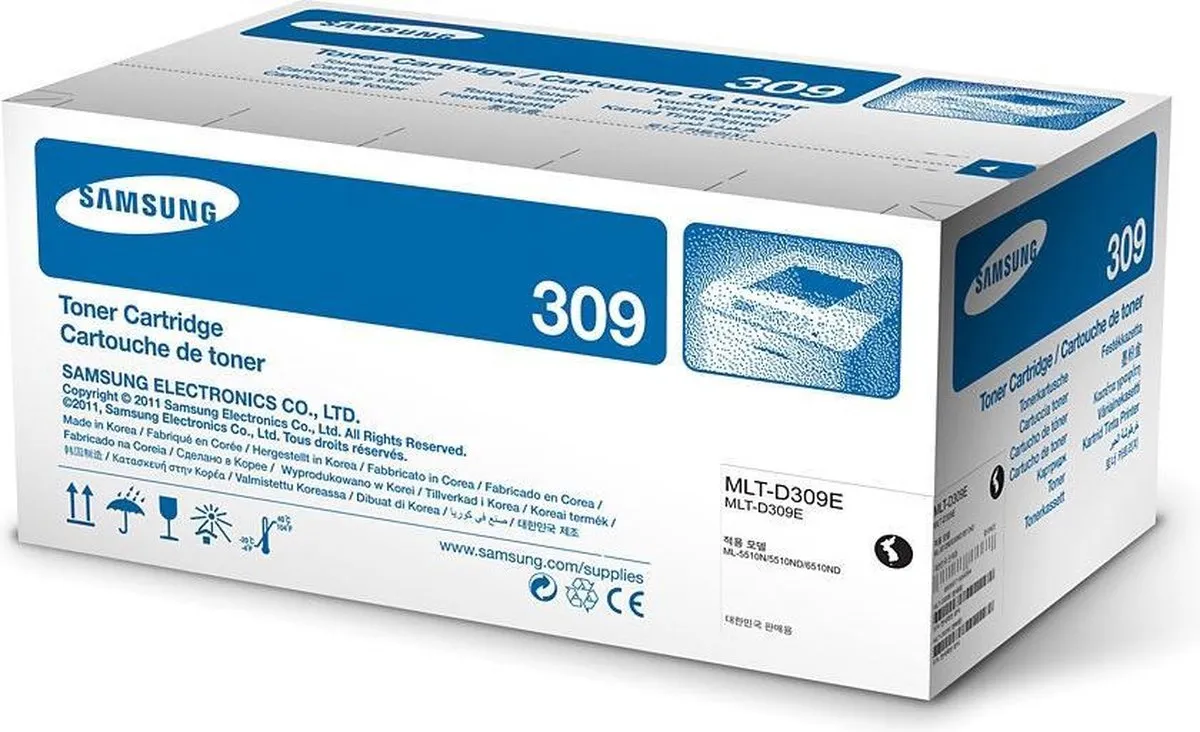 Samsung MLT-D309E Tonercartridge Zwart - 40.000 Pagina's