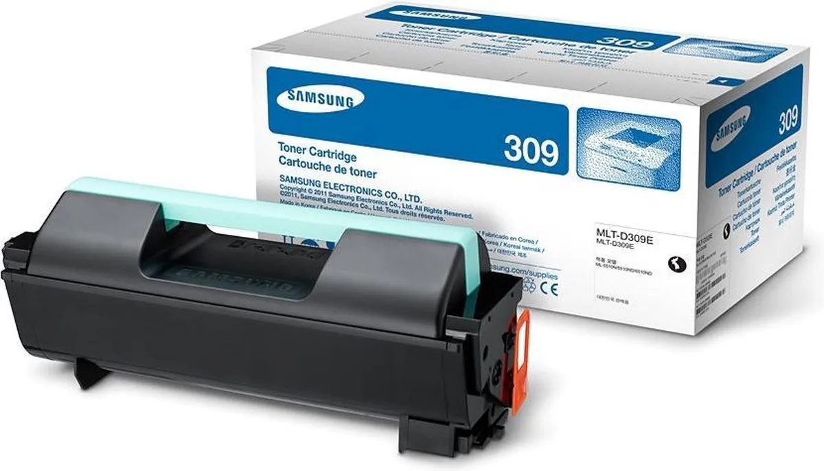 Samsung MLT-D309E Tonercartridge Zwart - 40.000 Pagina's