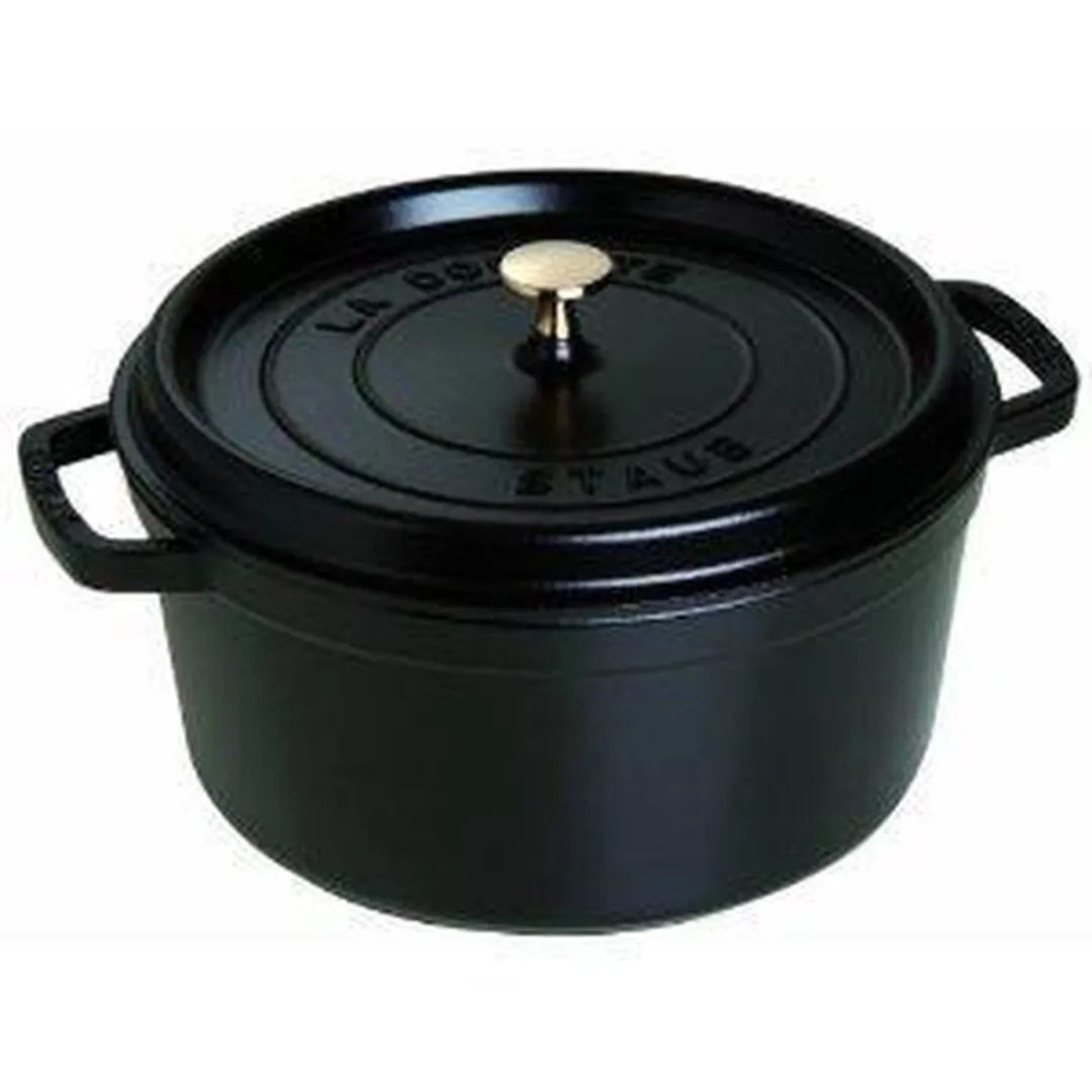 Staub Braadpan/Cocotte 1.7L - Ø18cm - Zwart
