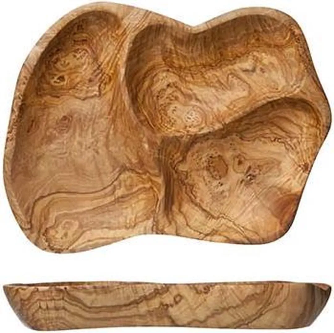 Cosy&Trendy Antipasta Bord Olijfhout - Ø25cm