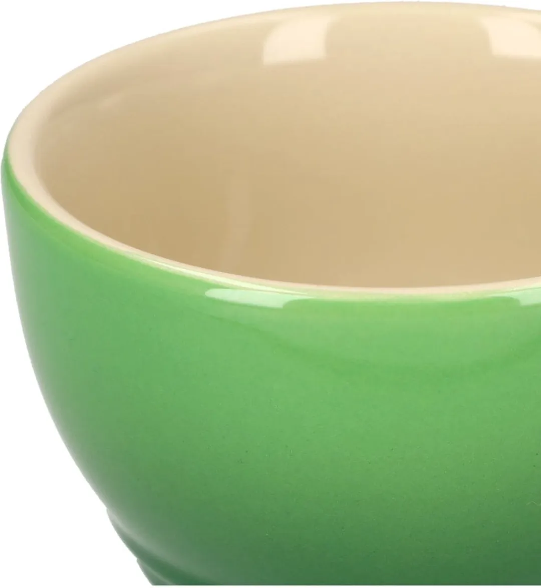Le Creuset Cappuccino Mok Bamboo 0,4L - Groen
