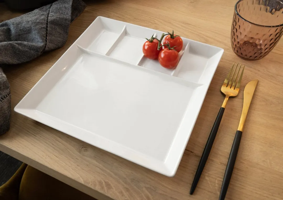 Svenska Living Wit Fonduebord 5-vaks - 24cm