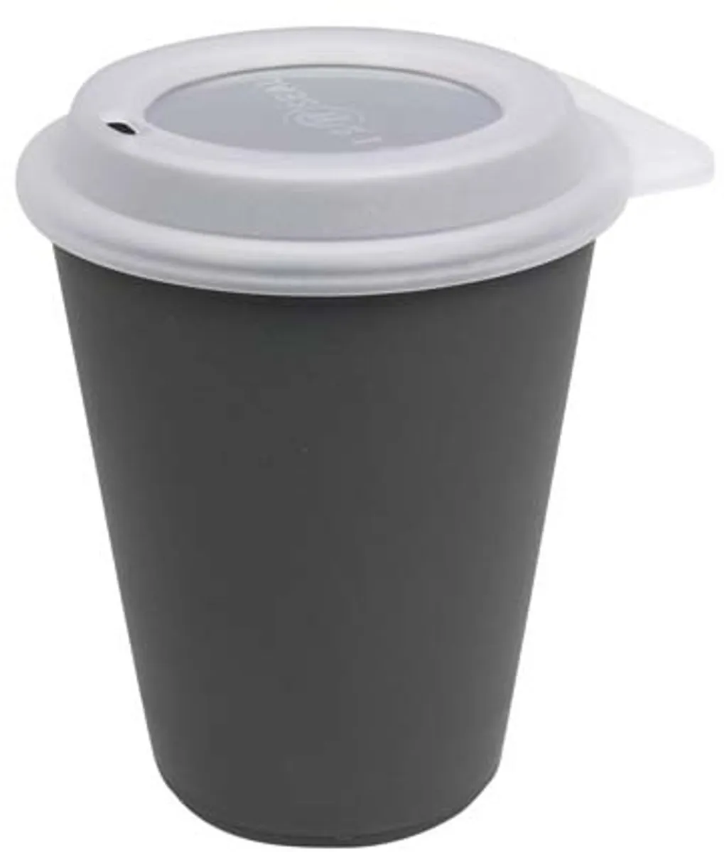 Koziol MOVE Drinkbeker 300ml - 12 Stuks - Zilvergrijs