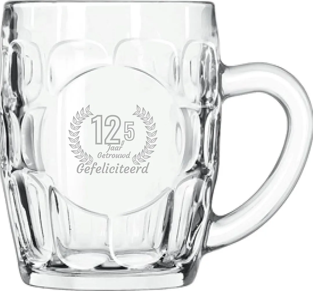 Libbey Bierpul 55cl Gegraveerd