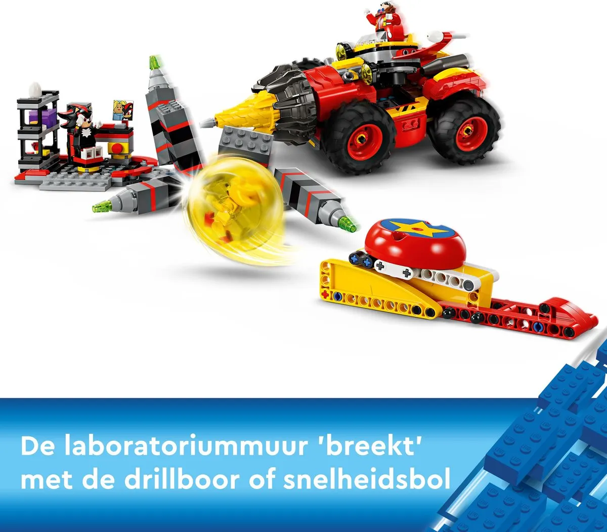 LEGO Sonic Super Sonic vs. Egg Drillster 76999 - 590 Stukken