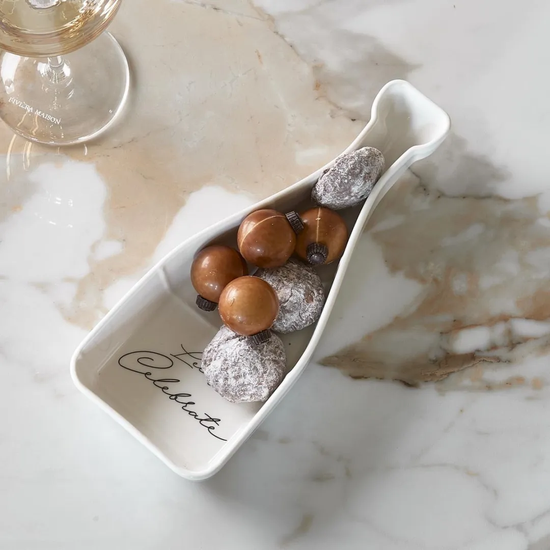 Riviera Maison Let's Celebrate Bowl 495650 - Porselein - 23x9,4x4,2cm