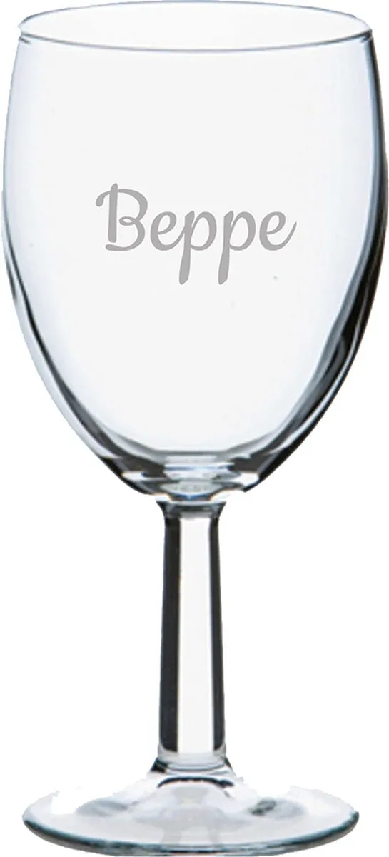 Pasabahce Beppe Gegraveerd Wijnglas 24,5cl