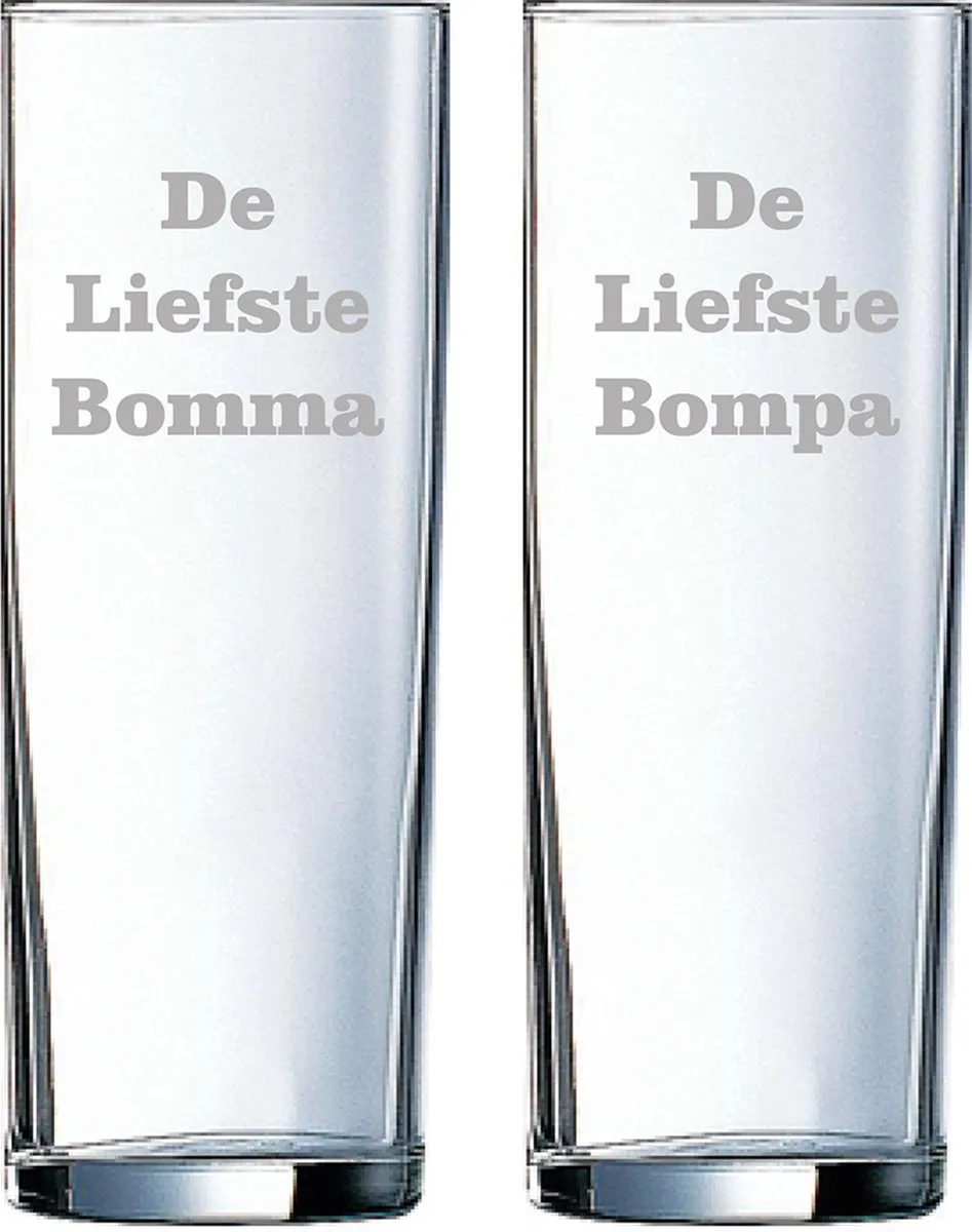 Arcoroc Longdrinkglas De Liefste Bomma-De Liefste Bompa
