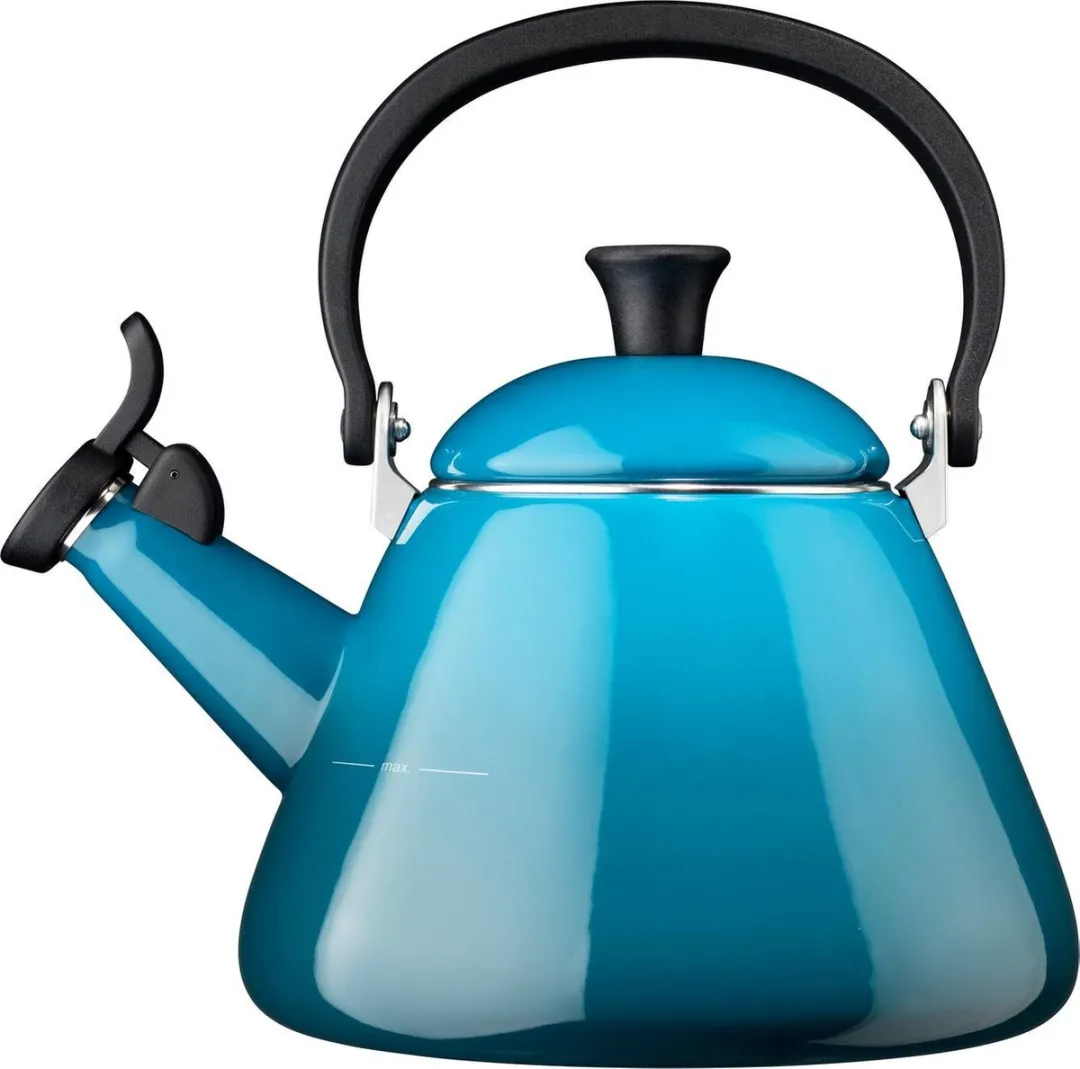 Le Creuset Fluitketel Kone Deep Teal 1,6L