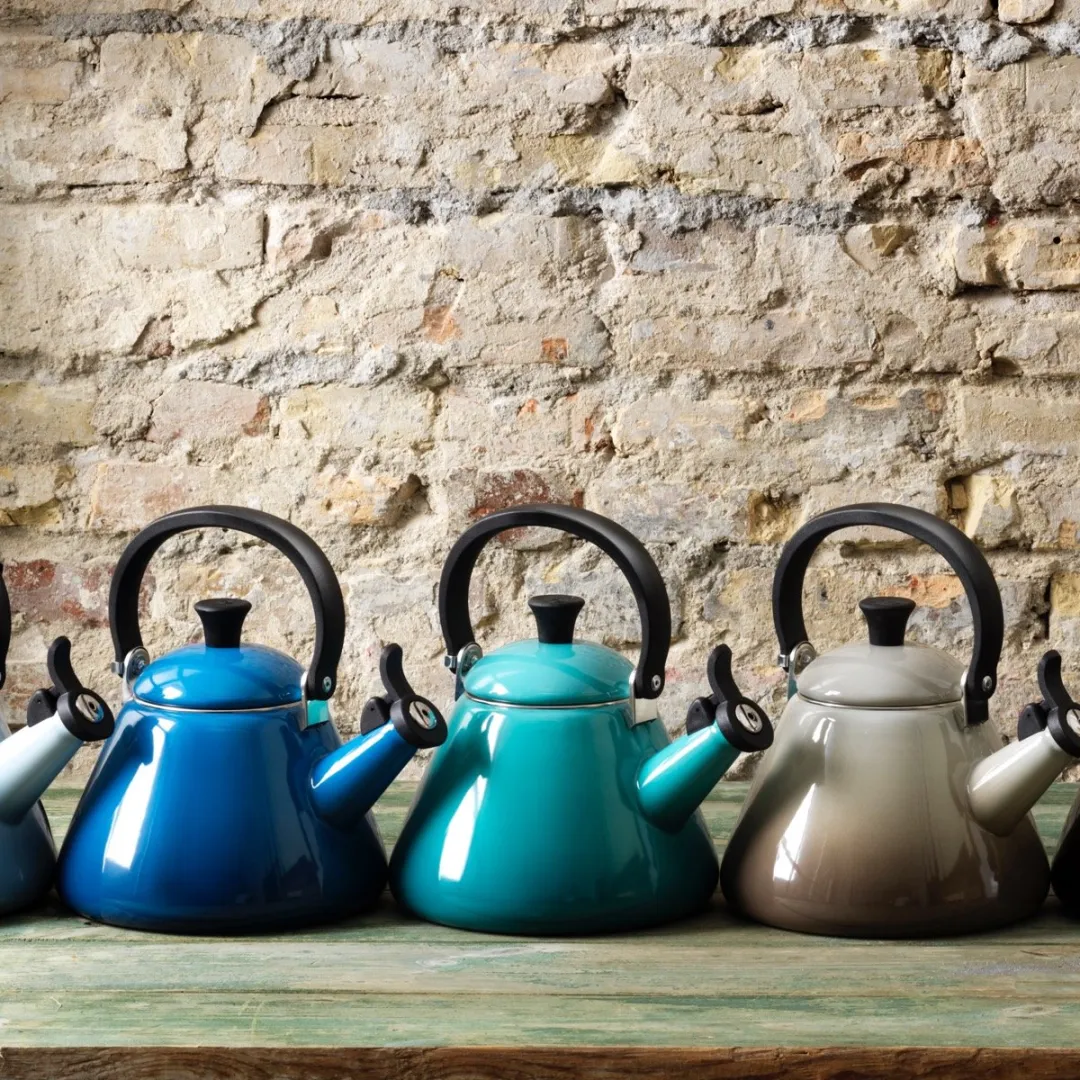 Le Creuset Fluitketel Kone Deep Teal 1,6L