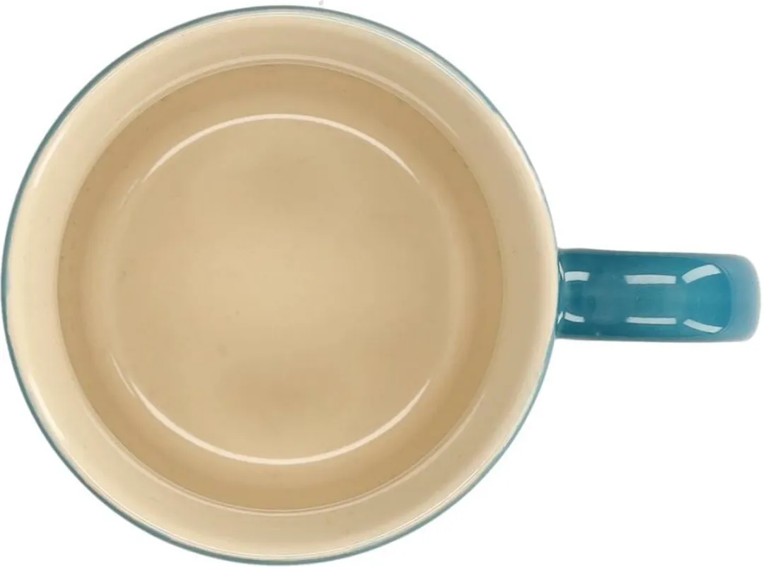 Le Creuset Koffiebeker Deep Teal 0,2L - Blauw