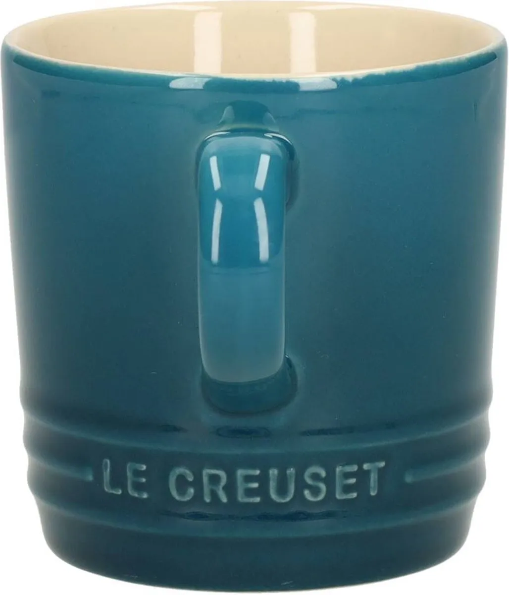 Le Creuset Koffiebeker Deep Teal 0,2L - Blauw - afbeelding 6 van 6