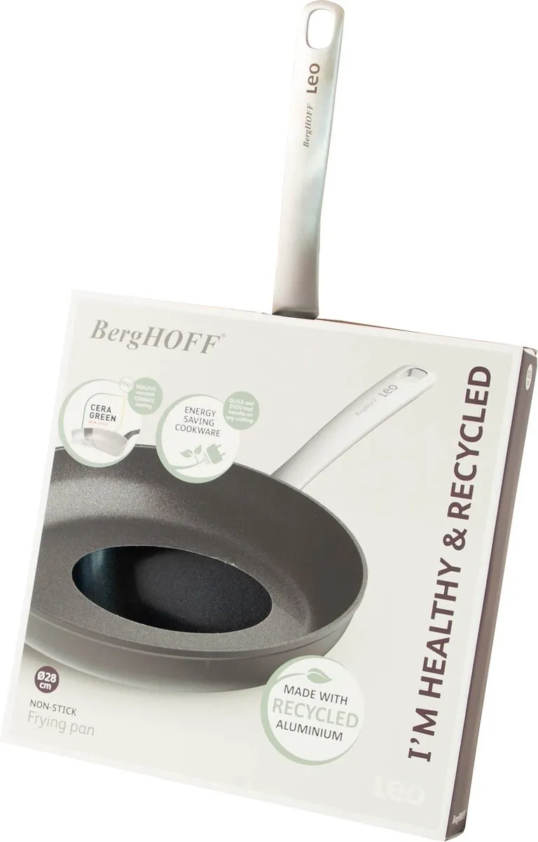 BergHOFF LEO Braadpan 2.4L - Ø28cm - Zwart