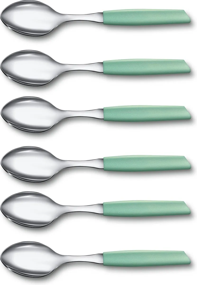 Victorinox Swiss Modern Koffielepels 6-delig Mintgroen