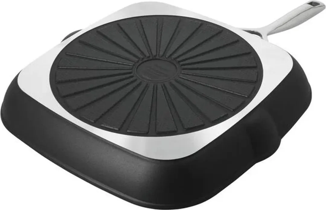 Demeyere Alu Pro 5 Ceraforce Grillpan 28cm - Zwart/Zilver - afbeelding 6 van 6