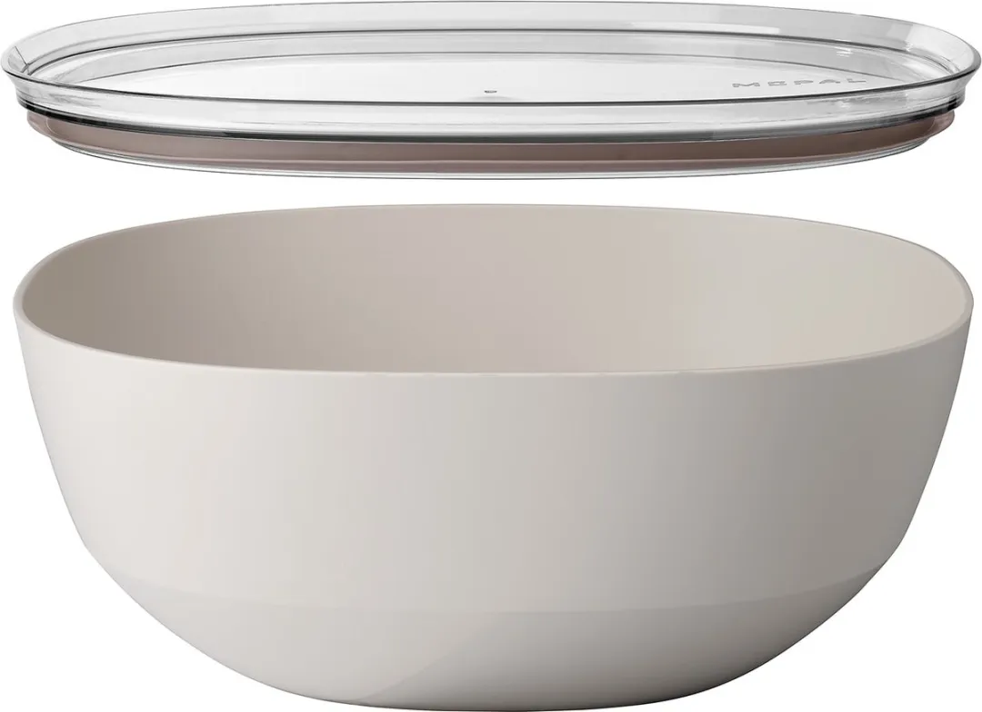 Mepal Silueta Serveerschaal met deksel 5L - Nordic white