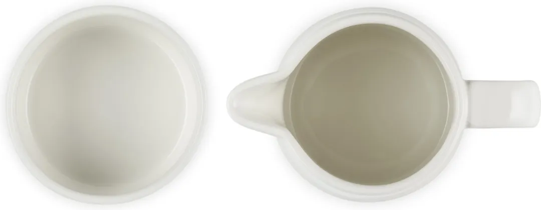 Le Creuset Suiker- en Melkset Meringue - 550ml - Crème